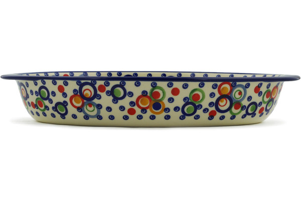 Oval Baker with Handles 13"