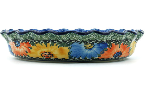 Fluted Pie Dish 10"