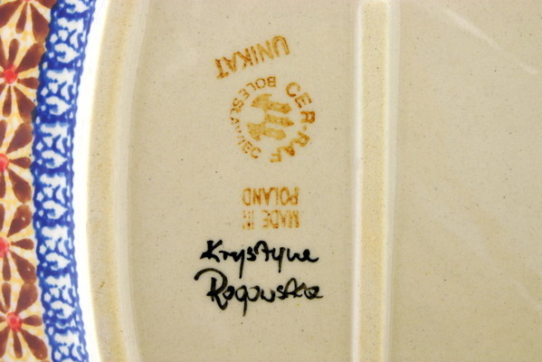 Platter with Handles 13"