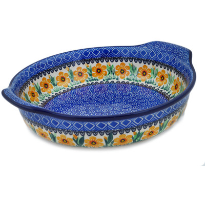 Round Baker with Handles 11"