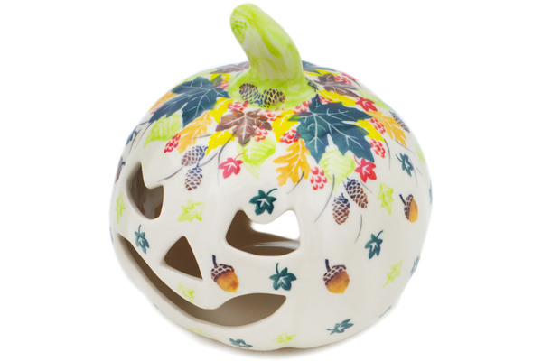 Jack O Lantern Candle Holder 5"