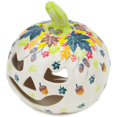 Jack O Lantern Candle Holder 5"