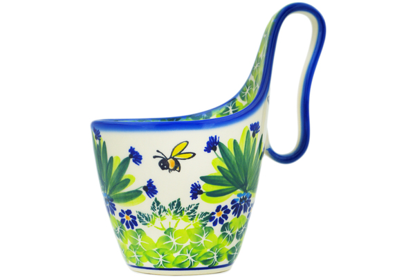 Bowl with Loop-Handle 7"