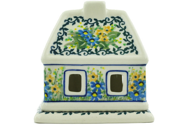 House Shaped Candle Holder 5"