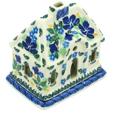 House Shaped Candle Holder 5"