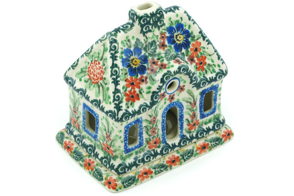 House Shaped Candle Holder 5"