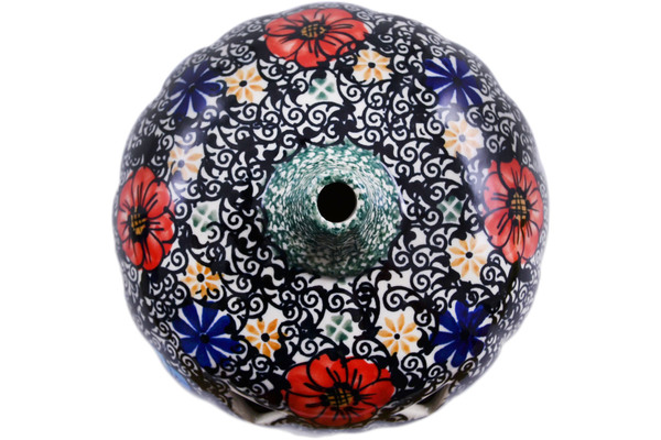 Jack O Lantern Candle Holder 7"