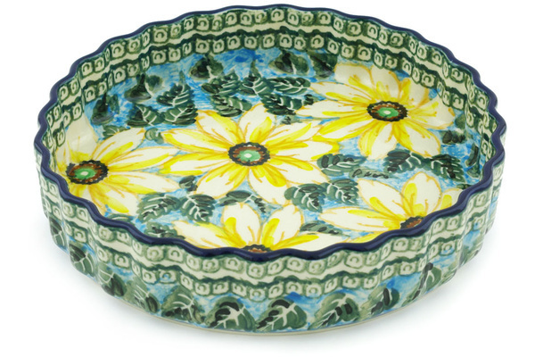 Fluted Pie Dish 8"