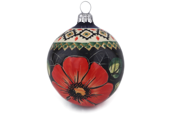 Christmas Ball Ornament 4"