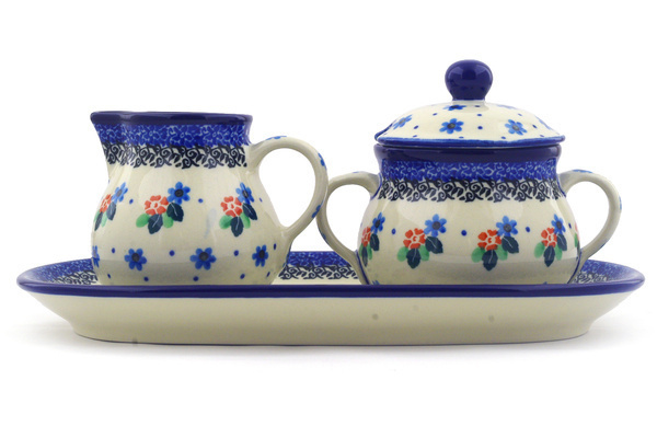 Sugar and Creamer Set 10"