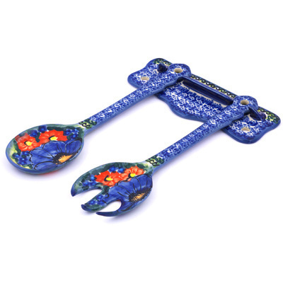 Salad Spoon and Fork Set 12"