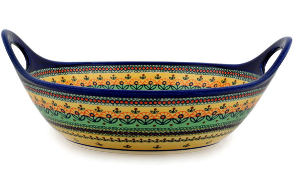 Bowl with Handles 14"