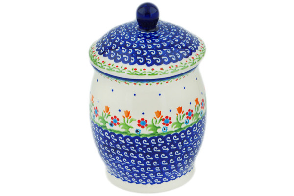 Jar with Lid 7"