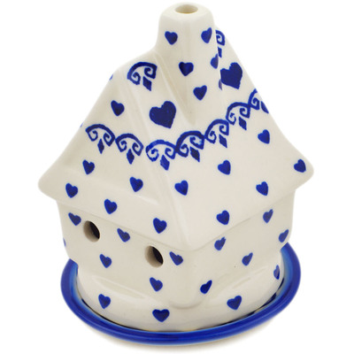 House Shaped Candle Holder 5"