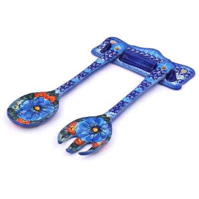 Salad Spoon and Fork Set 12"