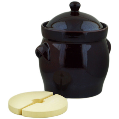 Fermenting Crock Pot with Weight 451 oz