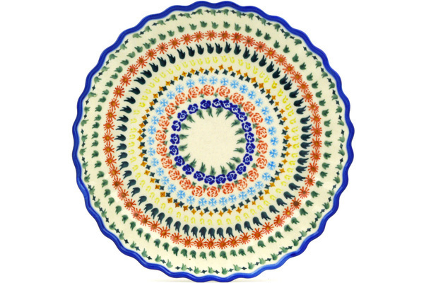 Fluted Pie Dish 10"