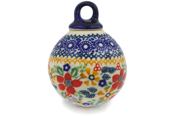 Christmas Ball Ornament 4"