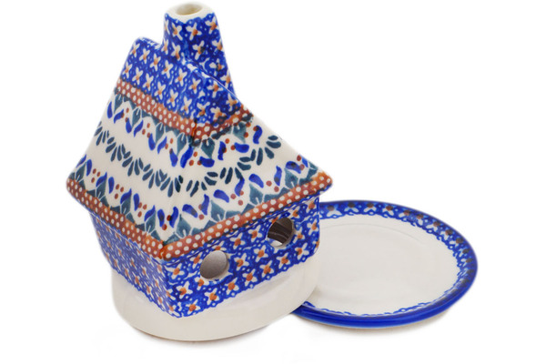 House Shaped Candle Holder 5"