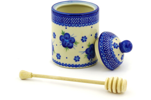 Honey Jar with Dipper 6"