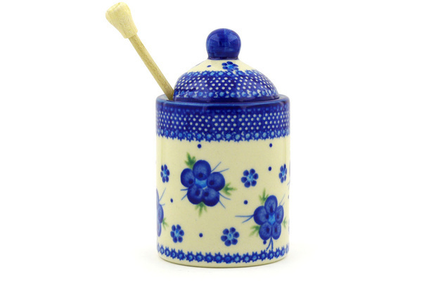 Honey Jar with Dipper 6"