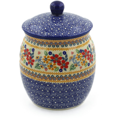 Jar with Lid 9"