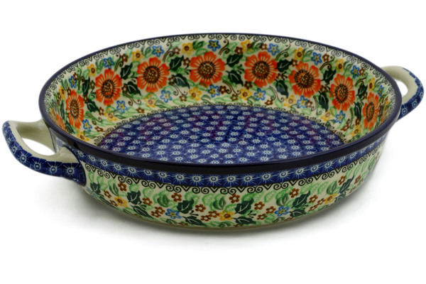 Round Baker with Handles 10-inch