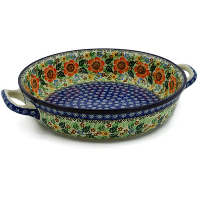 Round Baker with Handles 10-inch