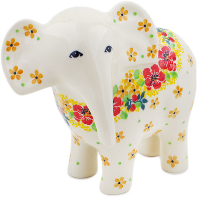 Elephant Figurine 6"