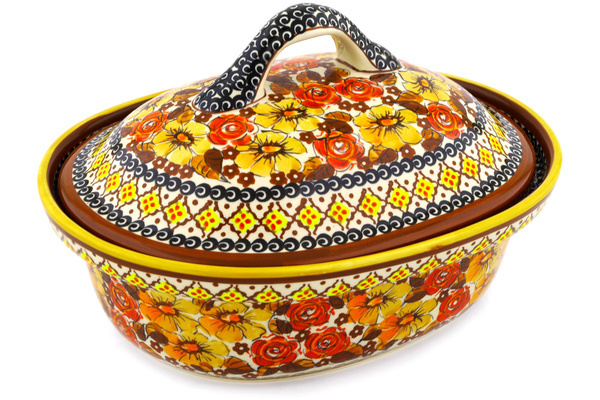 Baker with Cover 12"