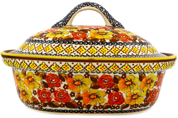 Baker with Cover 12"