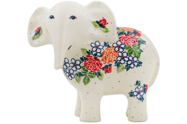Elephant Figurine 6"