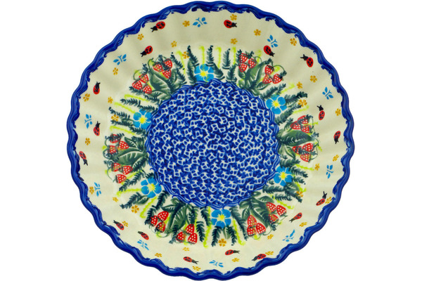 Fluted Pie Dish 10"