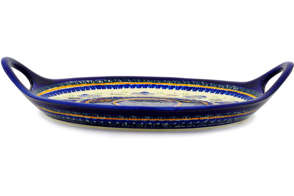 Tray with Handles 13"