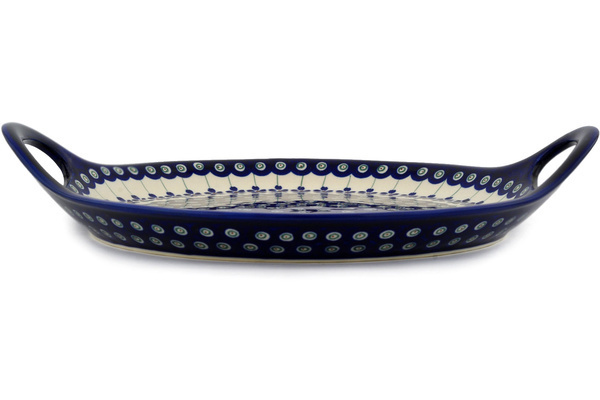 Tray with Handles 13"