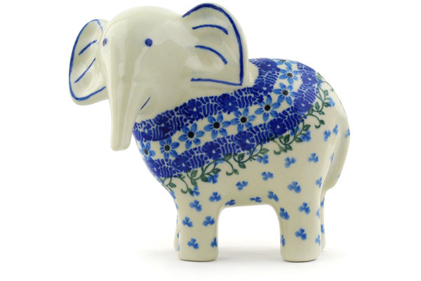 Elephant Figurine 6"