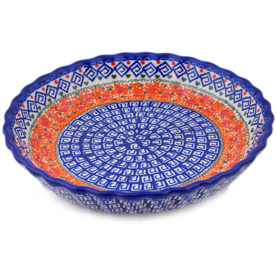 Fluted Pie Dish 10"