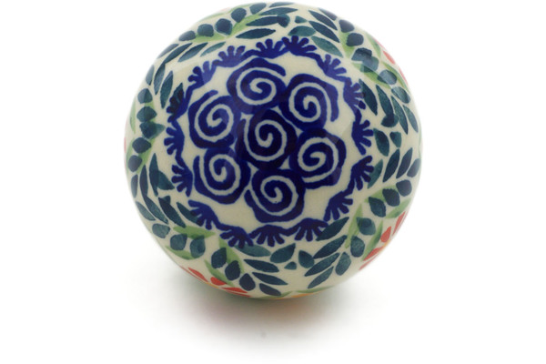 Christmas Ball Ornament 4"