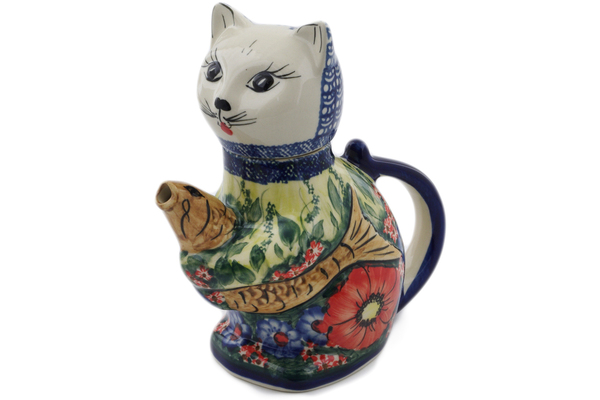 Cat and Fish Creamer 17 oz