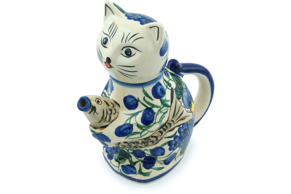 Cat and Fish Creamer 17 oz