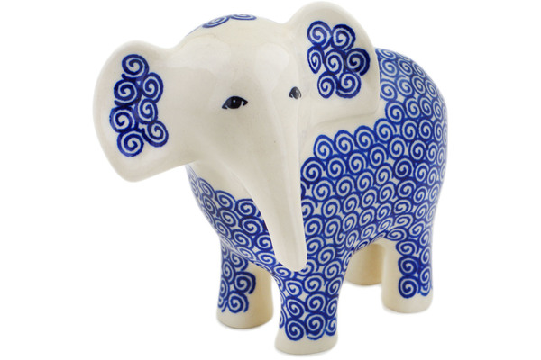 Elephant Figurine 6"