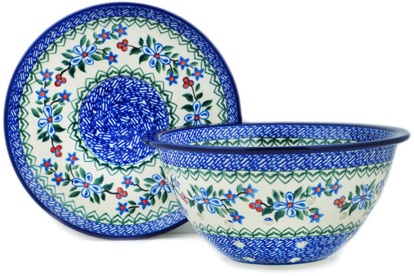 Colander with Plate 8"