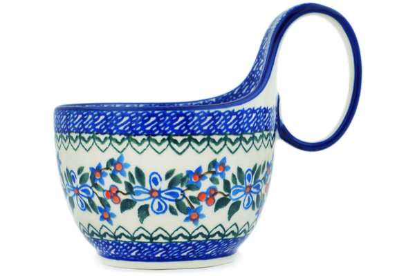 Bowl with Loop-Handle 6"