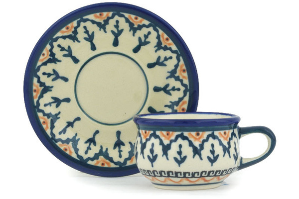 Espresso Cup with Saucer 2 oz