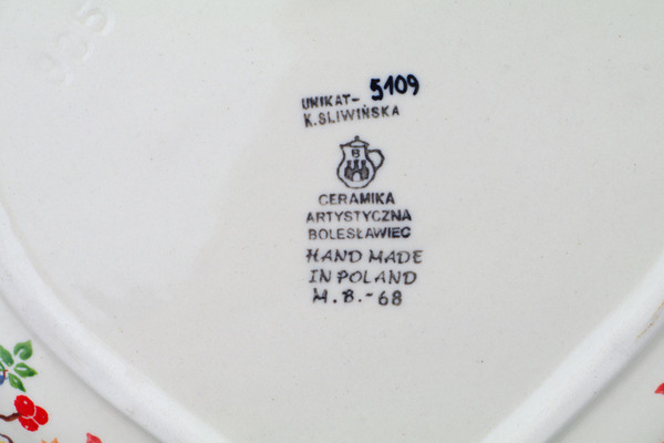 Heart Shaped Platter 9"