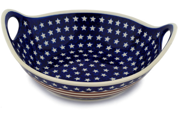 Bowl with Handles 14"