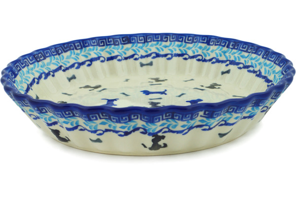 Fluted Pie Dish 10"