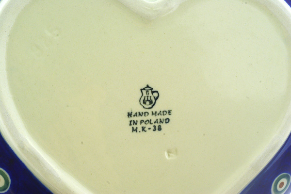 Heart Shaped Platter 9"