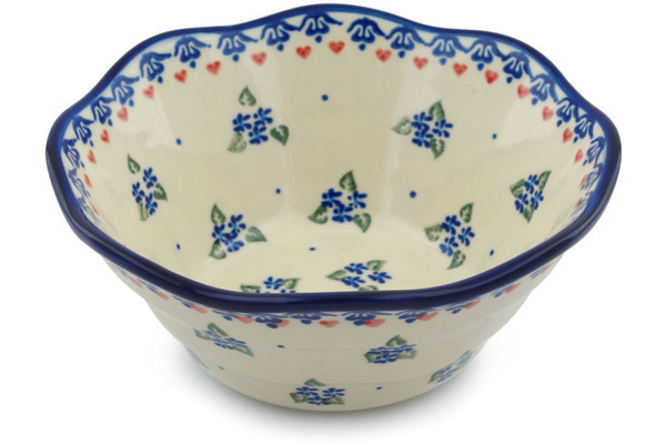 Scalloped Fluted Bowl 7"