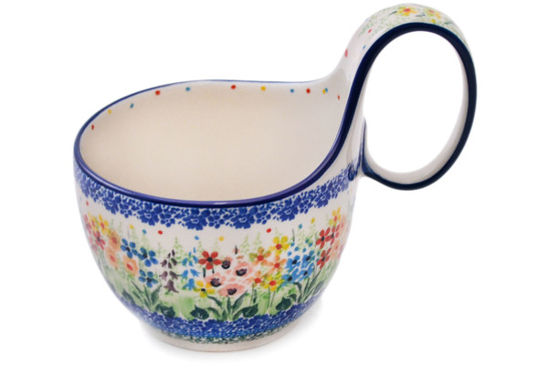 Bowl with Loop-Handle 6"